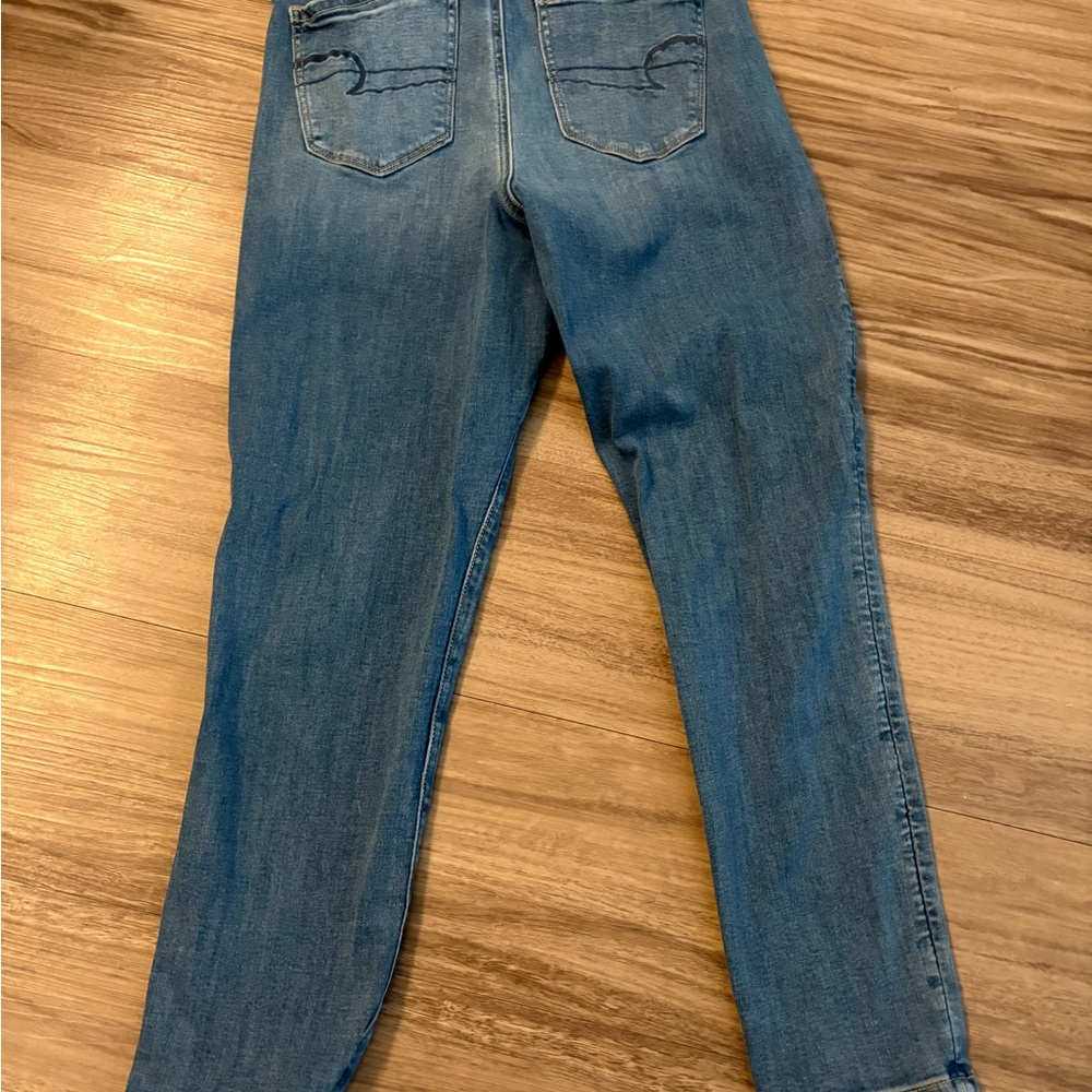 American Eagle Outfitters Blue Straight Leg Jeans